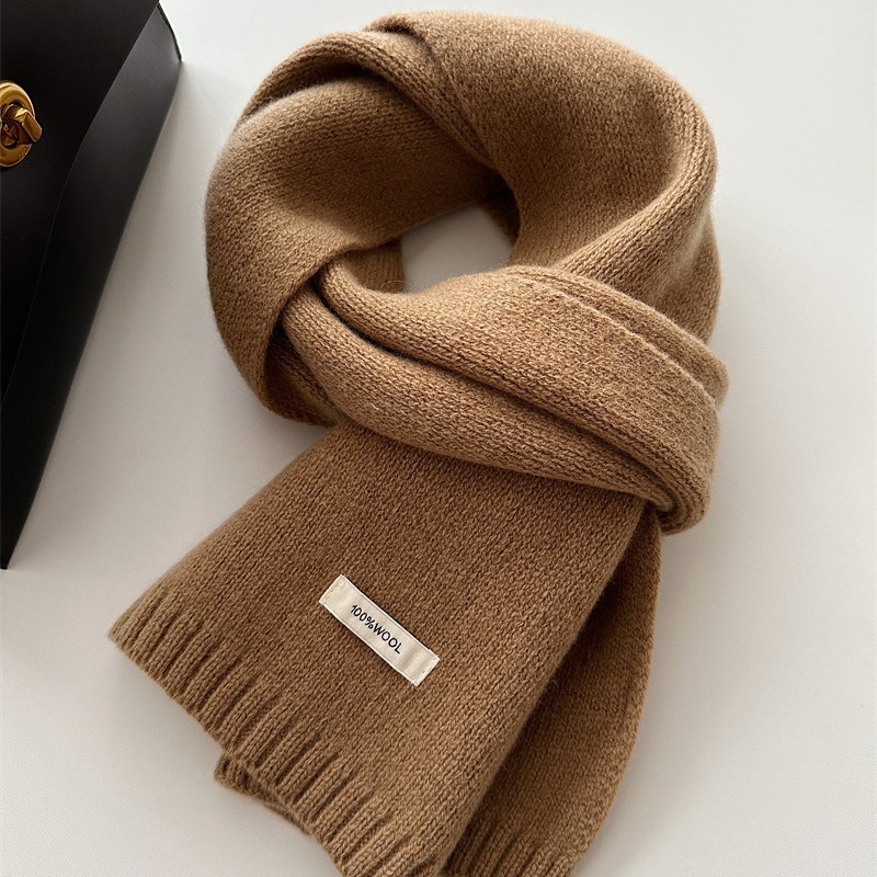 Wool Scarf Men - Selected Australian Pure Cotton Wool 100%