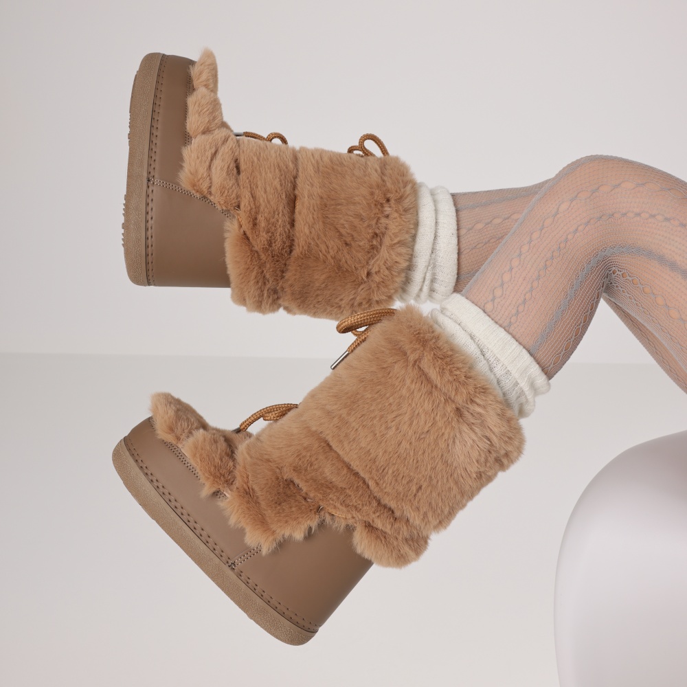 Furry Boots For Women Round To - Waterproof Winter Boot review and price