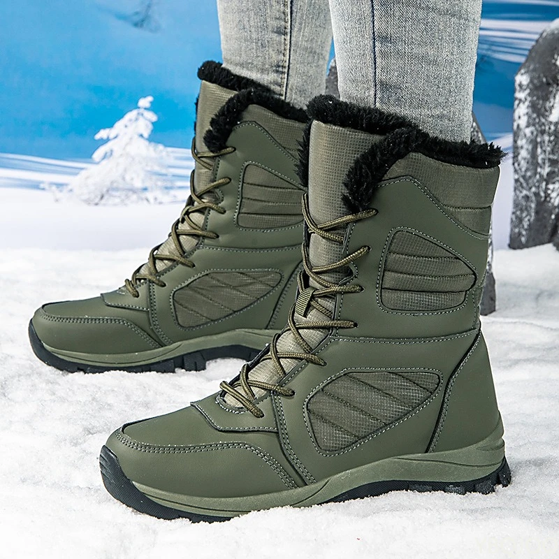 Winter high top thick cold res - Waterproof Winter Boot review and price