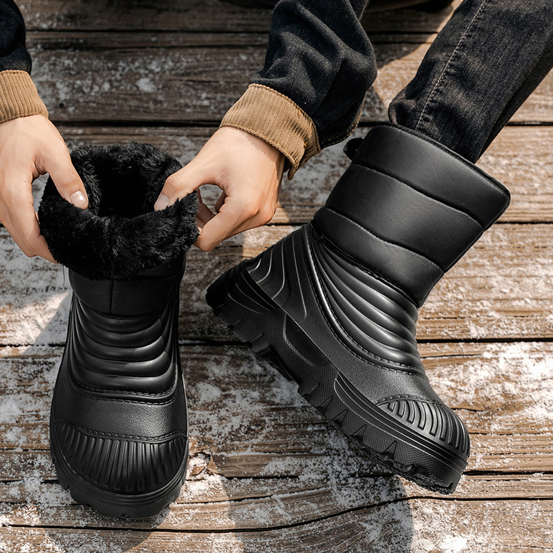 New Men's Winter Snow Boots Th - Waterproof Winter Boot review and price