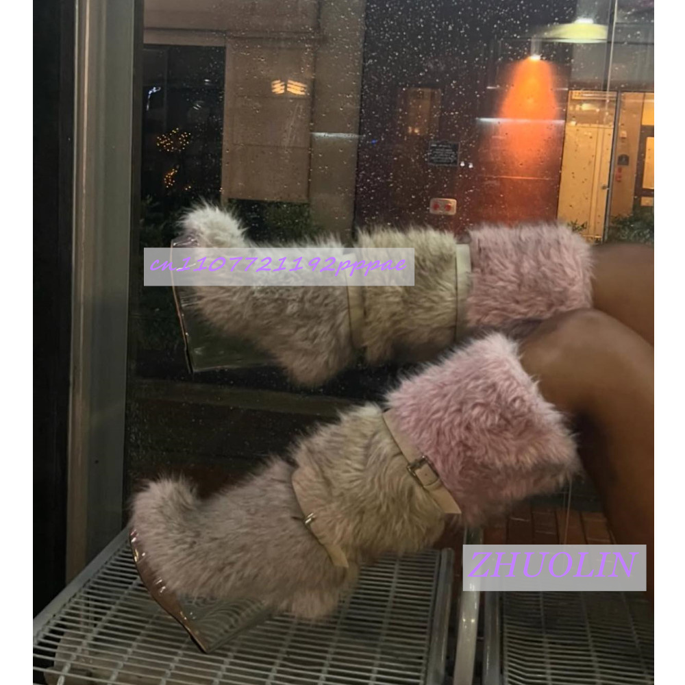Winter Gradient Furry Transpar - Waterproof Winter Boot review and price