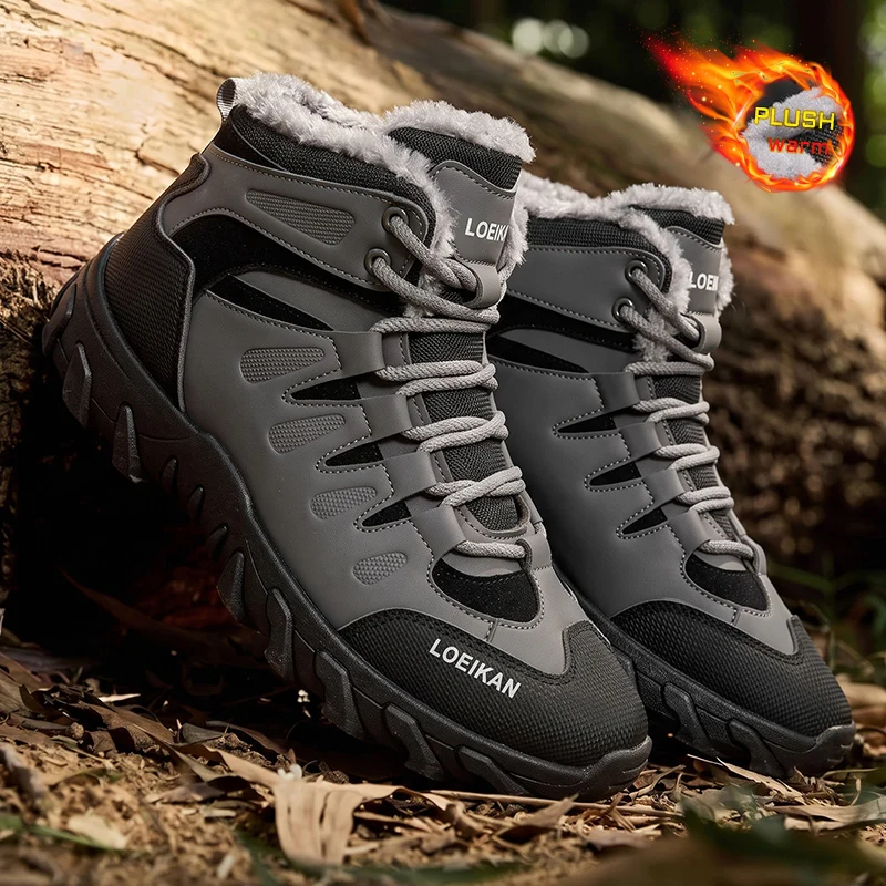 Men Winter Snow Boots Plush Li - Waterproof Winter Boot review and price