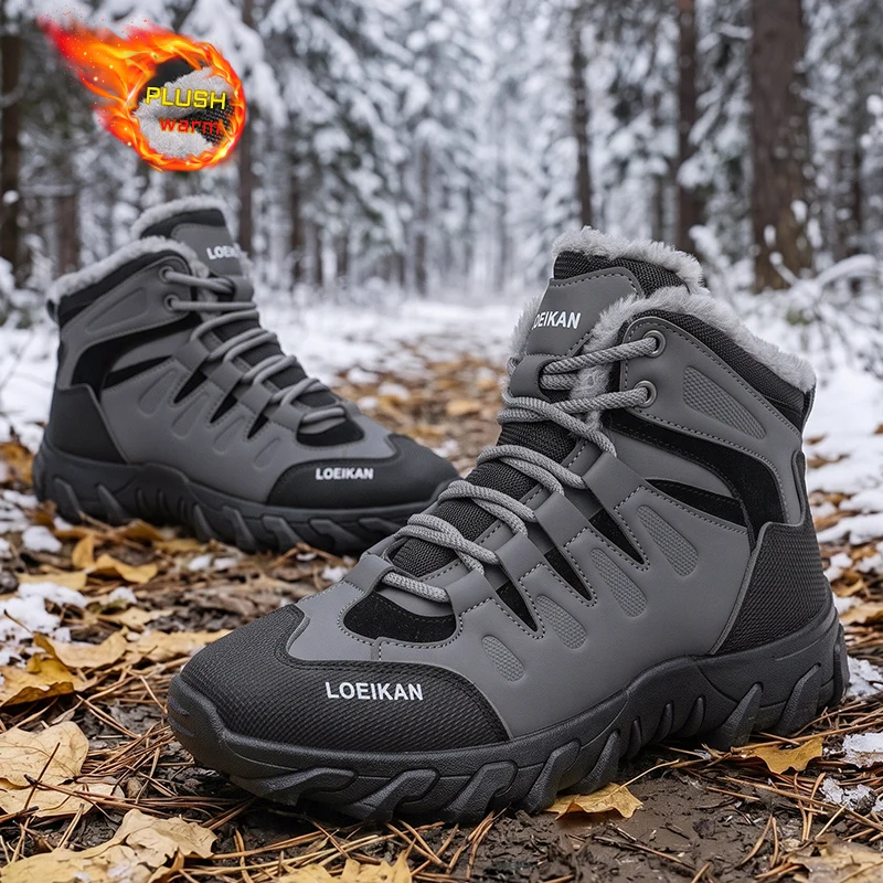 Men Winter Snow Boots Plush Li - Waterproof Winter Boot review and price