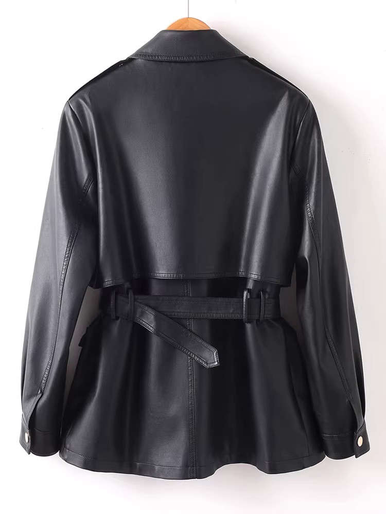 New Women Split Leather Motor  - Down Jacket Packable review and price
