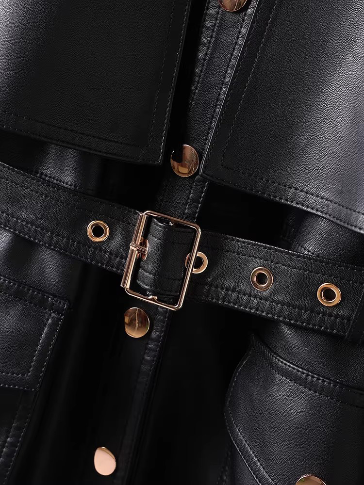 New Women Split Leather Motor  - Down Jacket Packable review and price