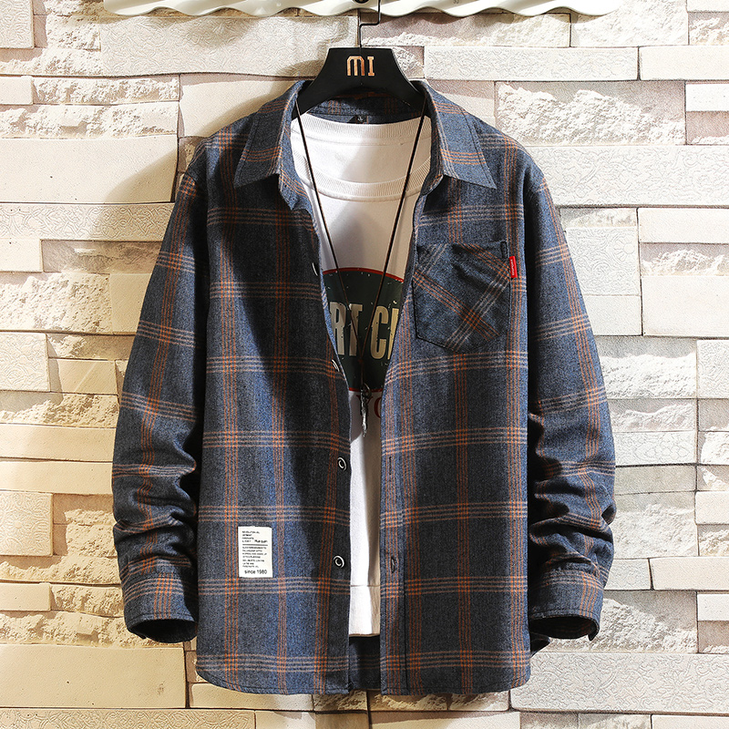 2027 Summer Men's Plaid Shirt  - Flannel Shirt Lined review and price