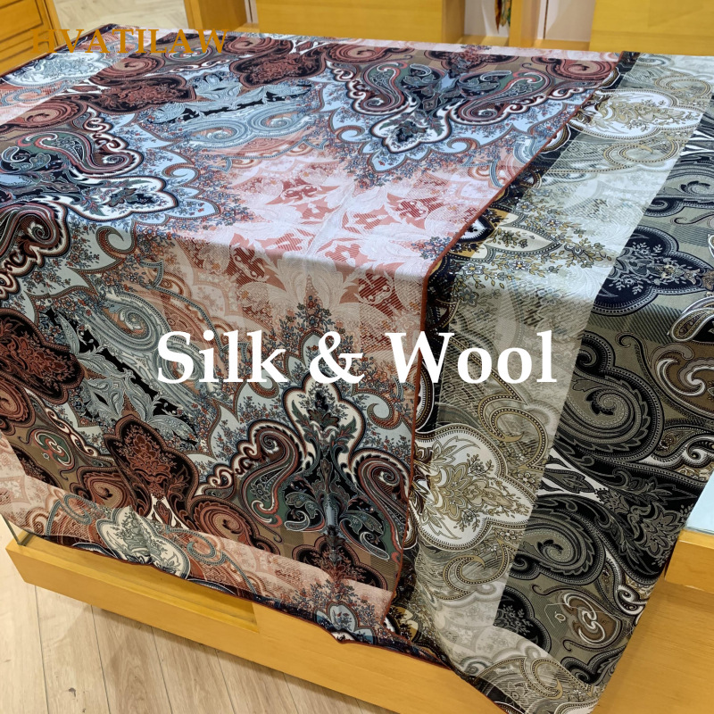 New Luxury 30% Silk 70% Wool S - Shawl Wrap Winter review and price