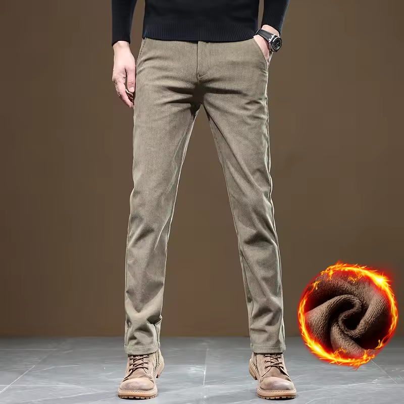 Men Thick WarmBusiness Pants W - Corduroy Pant Warm review and price